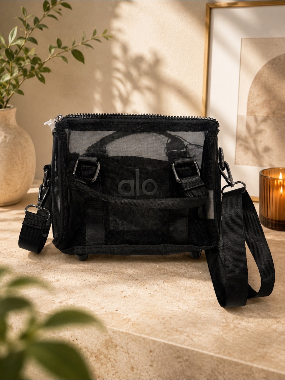 Clear cross body bag